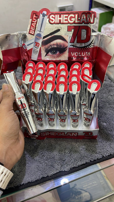Siheglan Volume Mascara | Long-Lasting Thickening & Lengthening Lash Formula | Smudge-Proof, Waterproof Eye Makeup for Bold, Fuller Lashes